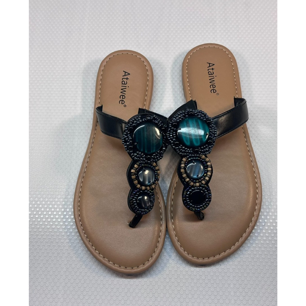 Brand New Ataiwee Women's Flip Flops Size 7 (0428)